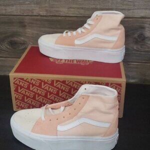 New Vans Sk8 Hi Tapered Stacked Womens Platform Shoes Size 7 Festival Streetwear